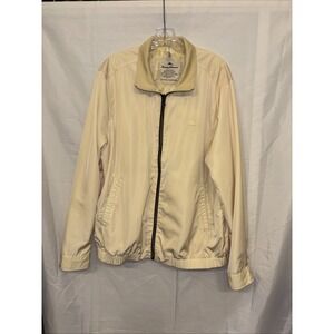 Tommy Bahama Jacket Mens Large 100% Polyester Full Zip‎ Lined Windbreaker